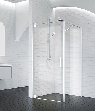 Душевой уголок BELBAGNO MARMI-AH-1-90/100-C-Cr