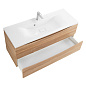 Тумба с раковиной подвесная BelBagno Marino 1200, Rovere Bianco, 1200x450x500, MARINO-1200-2C-SO-WO-P/BB1200/450-LV-MR-PR