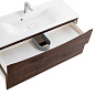 Тумба с раковиной подвесная BelBagno Marino 1200, Rovere Moro, 1200x450x500, MARINO-1200-2C-SO-RW-P/BB1200/450-LV-MR-PR