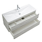 Тумба подвесная с раковиной из литьевого мрамора BelBagno ALBANO 120 Rovere Vintage Bianco