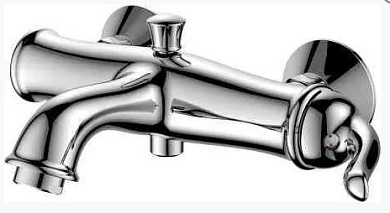 Смеситель для ванны и душа BELBAGNO TIFFANI TIF-VASM-CRM