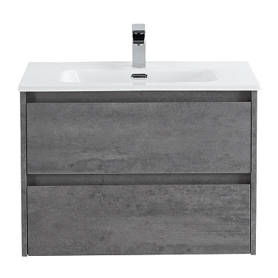 Тумба с раковиной подвесная Belbagno KRAFT 700, Cemento Grigio, 710х460х515, KRAFT-700-2C-SO-CG/BB700ETL