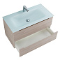 Тумба с раковиной подвесная Belbagno ETNA 1000, Rovere Grigio, 1010х460х515, ETNA-1000-2C-SO-RG-P/BB1010/465-LV-VTR-BO
