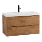 Тумба с раковиной подвесная BelBagno Marino 800, Rovere Nature, 800x450x500, MARINO-800-2C-SO-RN-P/BB800/450-LV-MR-AST