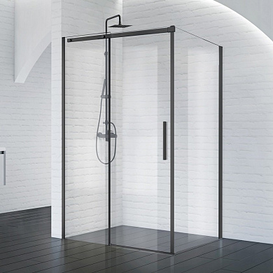 Душевой уголок BELBAGNO ACQUA-AH-1-130/90-C-NERO