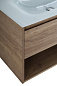 Тумба с раковиной подвесная Belbagno KRAFT 900, Rovere Tabacco, 900x460x500, KRAFT-900-1C-SO-RT/BB910/465-LV-VTR-BL