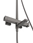 Душевая стойка со смесителем и изливом CEZARES SLIDER-CVD-GM