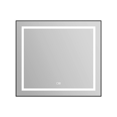 Зеркало BelBagno SPC-KRAFT-885-785-TCH-WARM-NERO