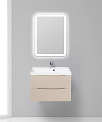 Тумба с раковиной подвесная BelBagno Marino 700 Crema Opaco, 700x450x500, MARINO-700-2C-SO-CO-P/BB700/450-LV-MR-AST