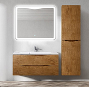 Колонна подвесная, левосторонняя Belbagno Fly-Marino 400x300x1500, Rovere Nature, FLY-MARINO-1500-2A-SC-RN-P-L