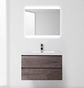 Тумба с раковиной из искусственного мрамора для ванной комнаты BelBagno Luce 90 см Stone