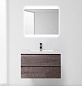 Тумба с раковиной из искусственного мрамора для ванной комнаты BelBagno Luce 90 см Stone