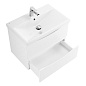 MARINO-CER База с керамической раковиной подвесная, Bianco Opaco, MARINO-CER-600-2C-SO-BO-P/BB-0320-60-LVB