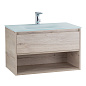 Тумба с раковиной подвесная Belbagno KRAFT 800, Rovere Galifax Bianco, 800x460x500, KRAFT-800-1C-SO-RGB/BB810/465-LV-VTR-BO