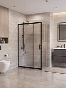 Душевой уголок BelBagno UNO-195-AHF-31-120/100-C-NERO