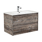 Тумба с раковиной подвесная Belbagno KRAFT 1000, Pino Pasadena, 1010х460х515, KRAFT-1000-2C-SO-PP/LOV-1000-LVB