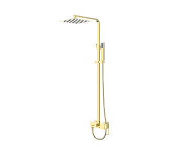 Душевая стойка BELBAGNO LUCE LUC-VSCM-ORO