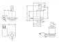 Диспенсер Art&Max Verona Push AM-M-037-CR