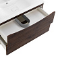 Тумба с раковиной подвесная BelBagno Marino 1000 , Rovere Moro, 1000x445x500, MARINO-1000-2C-SO-RW-P/BB1000/445-LV-MR-PR