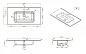 Раковина керамическая Belbagno BB900ETL