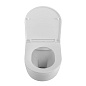Унитаз подвесной безободковый с сиденьем BelBagno ФОРМАТ (UNO) BB3105CHR/SC