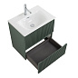 Тумба с раковиной подвесная BelBagno UNO-MINI-500-2C-SO-VO Еловый матовый, раковина белая BB-8099-3-50