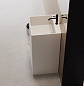 Напольная раковина из искусственного камня Solid Surface CEZARES CZR-SLIDER-400/850-LV-SS