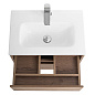 Тумба с раковиной подвесная Belbagno KRAFT 39-500, Rovere Tabacco, 510х390х515, KRAFT 39-500/390-2C-SO-RT/BB500/390ETL