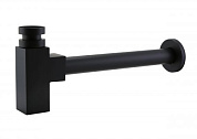 Сифон для раковины BelBagno BB-SMQ2-NERO чёрный
