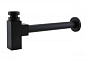 Сифон для раковины BelBagno BB-SMQ2-NERO чёрный