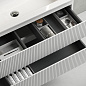 Тумба подвесная с керамической раковиной, SANCOS Snob T, 120 см Bianco SNT120W+CN7017