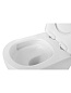 Унитаз подвесной безободковый с сиденьем и смывом ТОРНАДО BelBagno МАРИНА (MARINO-TOR) BB7026CH-TOR/SC