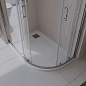 Поддон из искусственного мрамора BelBagno TRAY-MR-UNO-RH-120/80-550-35-W-L-CR