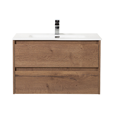 Тумба с раковиной подвесная Belbagno KRAFT 900, Rovere Tabacco, 910х460х515, KRAFT-900-2C-SO-RT/BB900ETL
