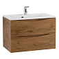 Тумба с раковиной подвесная BelBagno Marino 750, Rovere Nature, 750x450x500, MARINO-750-2C-SO-RN-P/BB750/450-LV-MR-PR