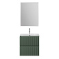 Тумба с раковиной подвесная BelBagno UNO-MINI-500-2C-SO-VO Еловый матовый, раковина белая BB-8099-3-50