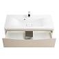 Тумба с раковиной подвесная BelBagno Marino 1000 , Crema Opaco, 1000x445x500, MARINO-1000-2C-SO-CO-P/BB1000/445-LV-MR-PR