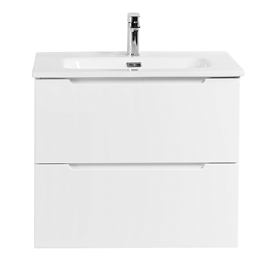 Тумба с раковиной подвесная Belbagno ETNA 600, Bianco Lucido, 610х460х515, ETNA-600-2C-SO-BL-P/BB600ETL