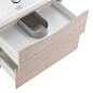 MARINO-CER База с керамической раковиной подвесная, Rovere Grigio, MARINO-CER-700-2C-SO-RG-P/BB-0321-70-LVB