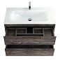 Тумба с раковиной подвесная Belbagno KRAFT 900, Pino Pasadena, 910х460х515, KRAFT-900-2C-SO-PP/BB910/465-LV-VTR-BL