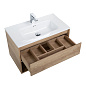 Тумба с раковиной подвесная Belbagno KRAFT 900, Rovere Nebrasca Nature, 900x460x500, KRAFT-900-1C-SO-RNN/BB900ETL