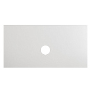Столешница из керамогранита под накладную раковину Belbagno 916x468 Bianco Opaco KEP-90-BO-W0