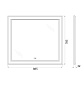 Зеркало BelBagno SPC-KRAFT-885-785-TCH-WARM-NERO