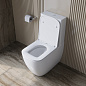 Унитаз-компакт безободковый с сиденьем и смывом ТОРНАДО BelBagno БЛЕСК (LUCE) BB2197CP-TOR/SC+BB2197T