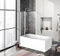 Душевая шторка на ванну BELBAGNO UNO-V-11-100/150-C-Cr
