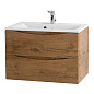 Тумба с раковиной подвесная BelBagno Marino 750, Rovere Nature, 750x450x500, MARINO-750-2C-SO-RN-P/BB750/450-LV-MR-PR