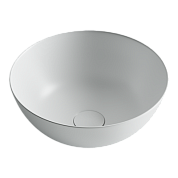 Умывальник чаша накладная круглая (цвет Белый Матовый) Ceramica Nova Element 358*358*155мм
