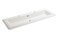 Раковина из искусственного мрамора Solid surface 141х49x2 CEZARES 50265