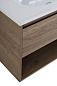 Тумба с раковиной подвесная Belbagno KRAFT 800, Rovere Tabacco, 800x460x500, KRAFT-800-1C-SO-RT/LOV-800-LVB