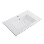 Раковина из искусственного мрамора 80 см CEZARES CZR-800/480-LV-MR-PRS